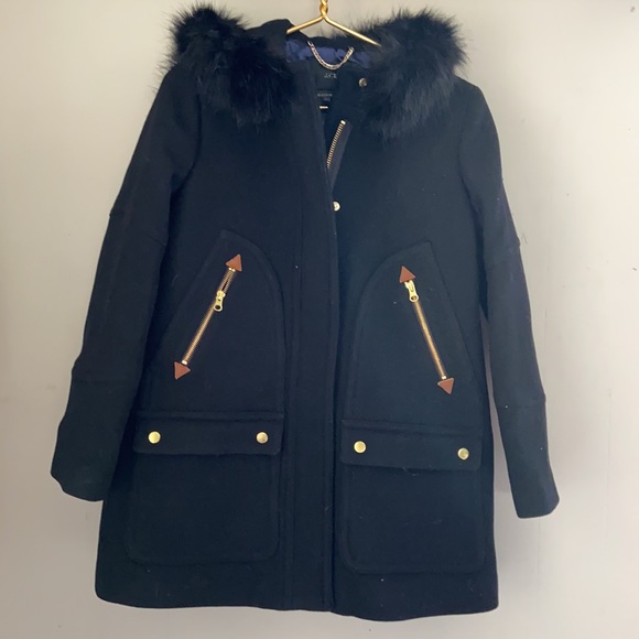 J. Crew | Petite Chateau Parka Italian Wool - Picture 11 of 13